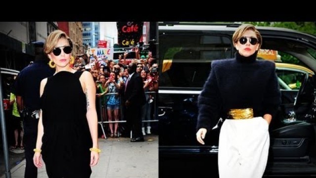 'Lady Gaga\'s \"Applause\" Fashion | Celebrity Style | Fashion Flash'