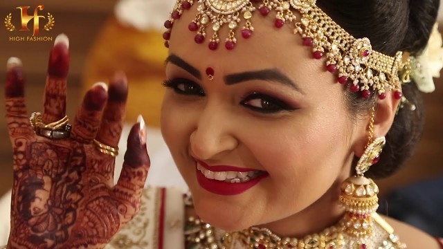 'Full Bridal Traditional Makeover | Bridal Make-up + Hairstyle | High Fashion Makeup & Hairstyles'