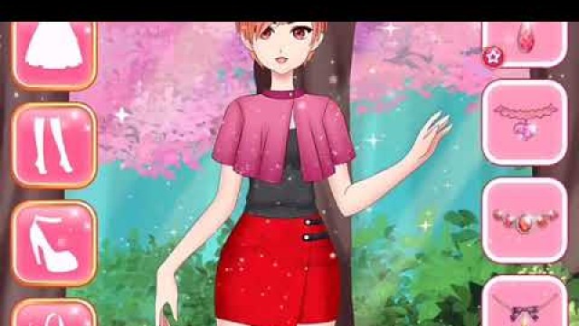 'Doll Working girl Outfit I Anime Fashion Girl Dressup and Makeup'