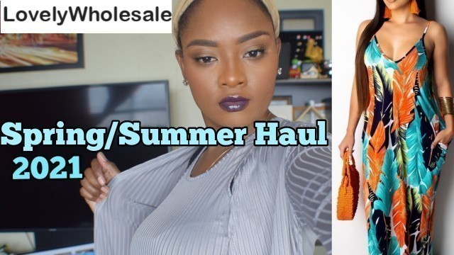 'lovelywholesale Spring tryon haul outfits 2021'