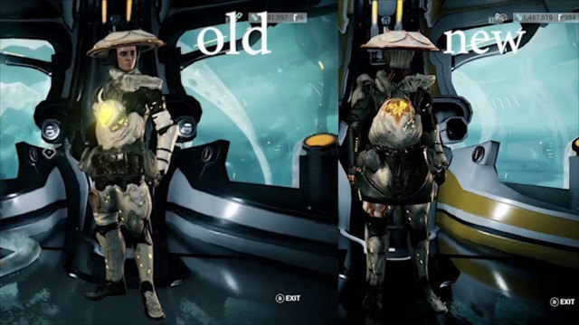 'warframe operator suit rework old and new comparison'