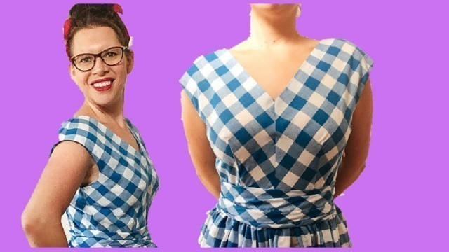 'MAKING A 1950s STYLE DRESS'