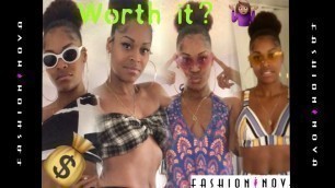 'Fashion Nova try on haul| lovely wholesale haul | worth it?'