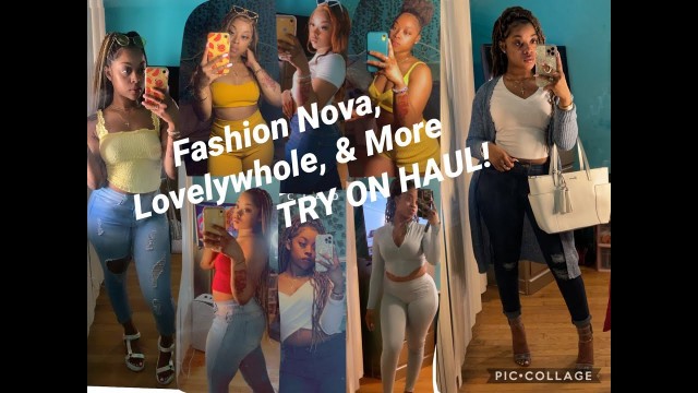 'Fashion Nova, Lovelywholesale, & MORE, TRY ON HAUL!'