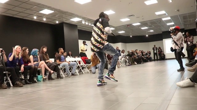 'Performing \"Oh My\" during Chicago Fashion Week 2019'