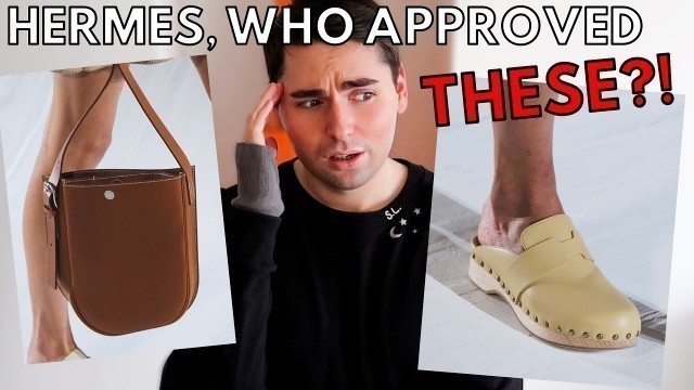 'HERMES MAKING MISTAKES.. | NEW HERMES BAGS & SHOES | REACTING TO HERMES’ SPRING 2021 RUNWAY SHOW'