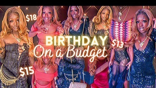 'Bougie on a Budget BIRTHDAY Outfit Haul 