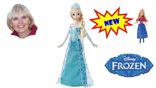 '♥♥ Musical Magic Elsa Fashion Doll Opens Surprise Egg!!'