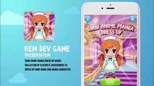 'Chibi anime manga dress up games'