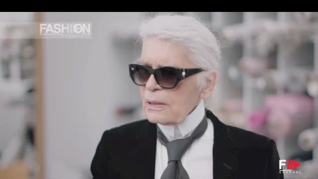 'CHANEL Karl Lagerfeld\'s Interview Fall 2016 Haute Couture Paris by Fashion Channel'