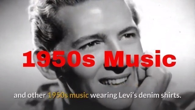 'Vintage Revival Fashions - 1950s Music'