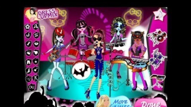 'Monster High Rock Band Anime - FRIV.com Online Games by malditha'