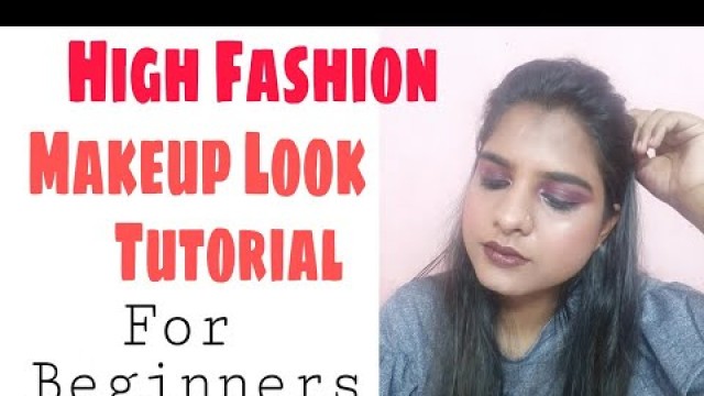 'High Fashion Makeup Look!! Makeup tutorial!!! Step by Step| Easy Makeup | Makeup Artist|'