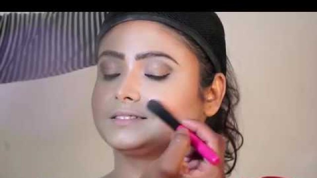 'Routine  Glamour  Makeup | Light Party Makeover | High fashion'