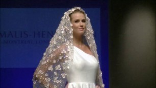 'The bridal veil that wowed the Chicago and New York Fashion Shows'