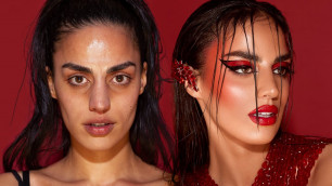 'Blood Gloss | How I do Makeup on Shoots'