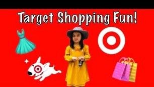 'Target Shopping | Fashion Show with Little Abi!'