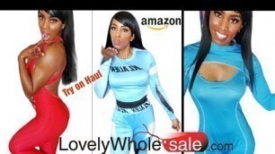 'Amazon and Lovely Wholesale Gym Wear Try On Haul!! Look Good & Feel Good on your Fitness Journey!!!'