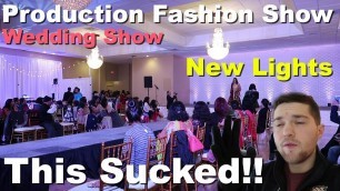 'DJ GIG LOG 094 | Fashion Show Production | Wedding Show 4 | NEW Lights ADJ Element Hex'