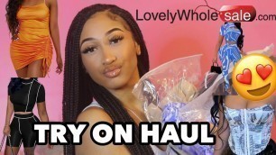 'LOVELY WHOLESALE REVIEW  *Hit or Miss* SPRING OUTFITS TRY ON HAUL | LEAH IS LIVE'