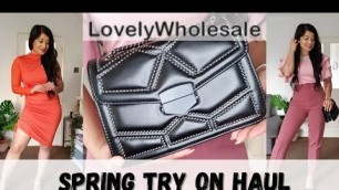 'LOVELYWHOLESALE SPRING TRY ON HAUL | AFFORDABLE FASHION TO UPDATE YOUR WARDROBE 