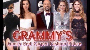 'FUMI\'S FASHION POLICE, THE GRAMMY\'S 2018 | Fumi Desalu-Vold'