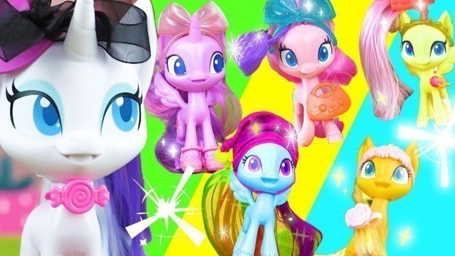 'My Little Pony | Dress Up with Rarity - Rarity\'s Fashion Show | MLP: Pony Life Toys | Toys for Kids'