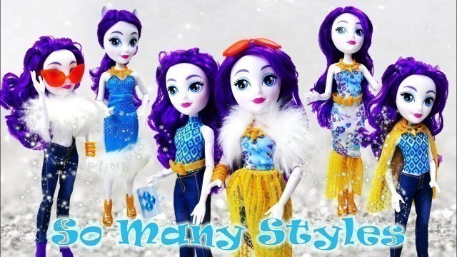 'MLP Fashion Show with Deluxe Rarity So Many Styles Doll'