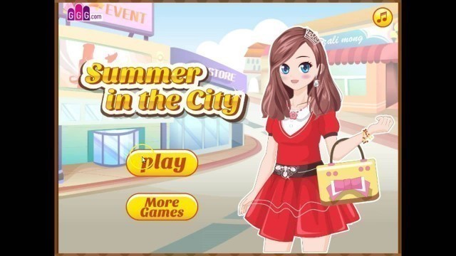 'Summer anime dress up game'