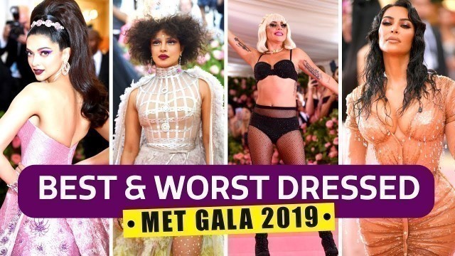 'Priyanka Chopra Jonas, Deepika Padukone, Lady Gaga: Best and Worst looks from MET Gala 2019'