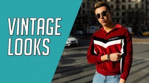 '3 Vintage Inspired Looks 50s 60s 70s Men\'s Style || Gent\'s Lounge Lookbook 2019'