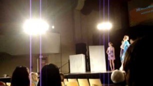 '\"Tangible Beauty\" collection at KSU Fashion Show dress rehearsal'