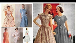 'Vintage Dresses [Outfit Ideas]!50\'s Style Clothing Retro Fashion Trends #Sam'