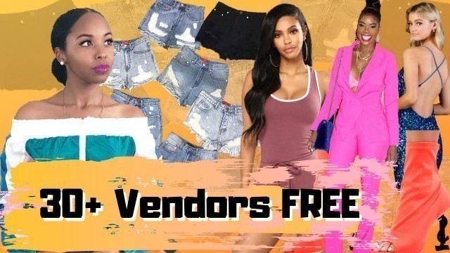 'Where To Buy Wholesale Clothing | FREE VENDOR LIST'