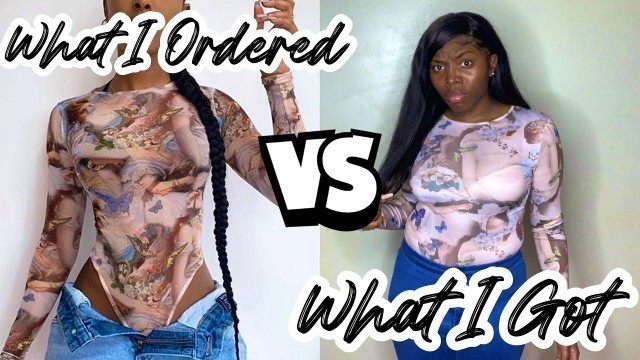 'WHAT I ORDERED VS. WHAT I GOT FT LOVELYWHOLESALE TRY ON HAUL'