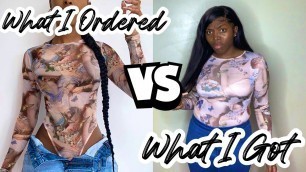 'WHAT I ORDERED VS. WHAT I GOT FT LOVELYWHOLESALE TRY ON HAUL'