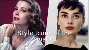 'Vintage Style Inspiration: Style Icons of the 1950s Edition'