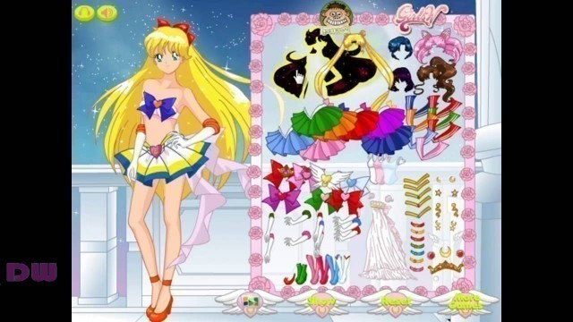 'Sailor Girl Venus Japanese Fashion Girls Fun Anime game DreamWorks Children Games'