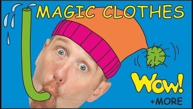 'Magic Clothes + MORE Clothes Stories from Steve and Maggie | Learn English speaking | Wow English TV'