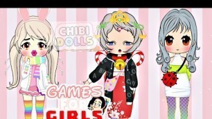 'Chibi Doll - Avatar Creator Gameplay Review | Game For Girls | Official Anime Dress Up Games'