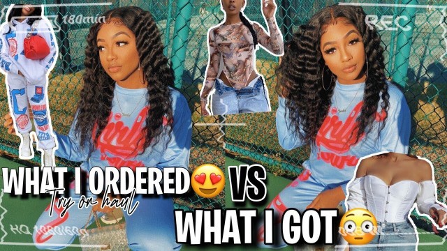 'LOVELYWHOLESALE TRY-ON HAUL||*what I ordered vs what I got*'