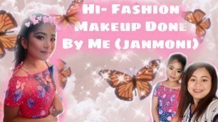 'Hi- Fashion Makeup Tutorial ✨✨/JANMONI MAKEOVER'