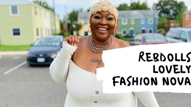 'Plus Size Fashion Haul ft. Rebdolls, Fashion Nova Curve, & Lovely Wholesale | HeyJuicyGirl'