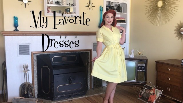 'My FAVORITE Dresses||Vintage 1950\'s'