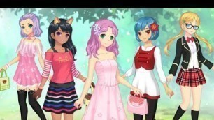 'Game Dress Up Anime Wanita'