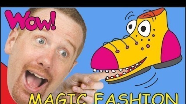 'Magic Fashion for Kids + MORE | Stories for Children | Steve and Maggie from Wow English TV'