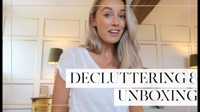 'DRESSING ROOM DECLUTTER & New Home Unboxings // Fashion Mumblr'