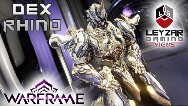 'Rhino Dex Skin Fashion Frame Contest (Warframe Endgame)'