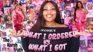 'WHAT I ORDERED VS. WHAT I GOT | FT. LOVELYWHOLESALE | PLUS SIZE HAUL'