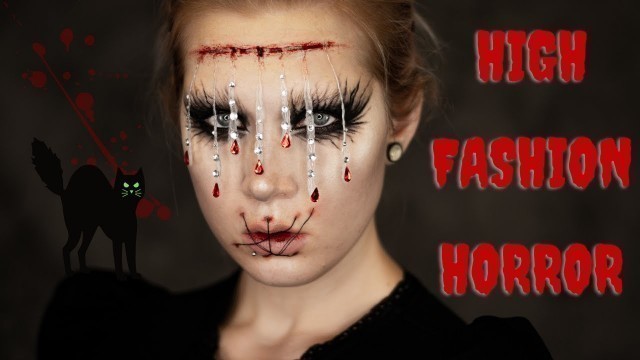 'HIGH FASHION HORROR Series | Halloween 2020 Makeup Tutorial!'